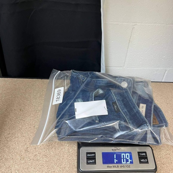 Mavi Ada Jeans Women‎ 27x29 Blue Faded Cuffed Pants Denim Outdoor New - Picture 9 of 9